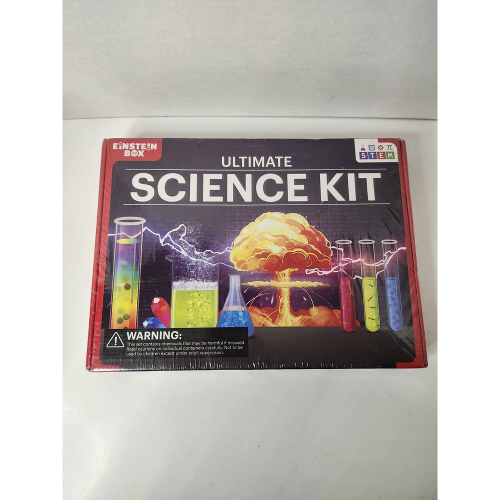 Einstein Box Ultimate Science 120 Experiment Kit STEM Projects Chemistry Kit